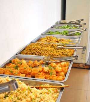 vegan buffet at Loving Hut 愛家 in Changhua