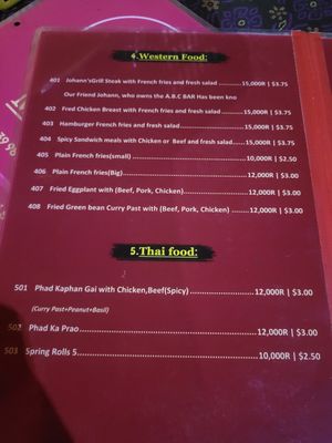  at Khmer Food Café - Food Stall in Kampot