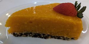 Some vegan tart, no idea what it was called but it was delicious at Saude na Panela in Salvador