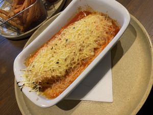 Vegan lasagna  at Urban Pizza in Vienna