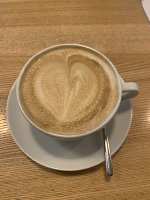 Cappuccino at Kulturschranne in Dachau