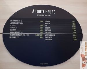 Drinks/cofeee at Ankka in Massy