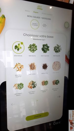 Tablet choice at Ankka in Massy