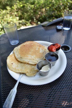 Pancakes at Bliss Cafe in San Luis Obispo