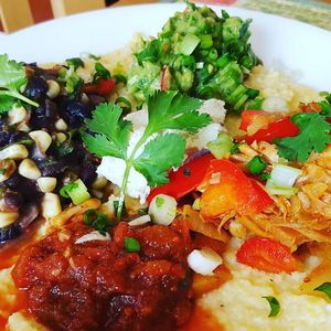 Polentz bunch at Bliss Cafe in San Luis Obispo