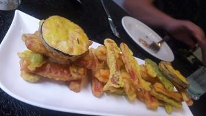  veggies at Anacardos in Cartagena