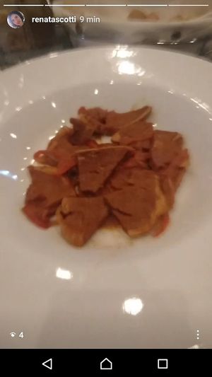 spicy gluten  at Anacardos in Cartagena