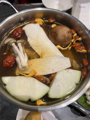 Herbal aoup+$4,90  at Arashi Shabu-Shabu in Johor Bahru