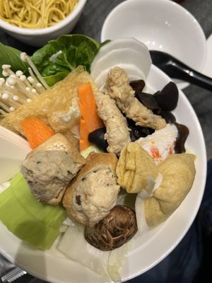 Mix combo  at Arashi Shabu-Shabu in Johor Bahru