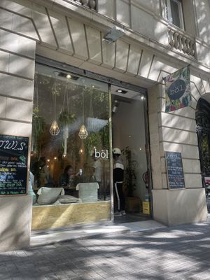 Cute storefront  at Böl in Barcelona