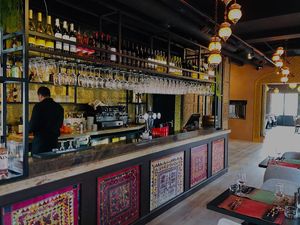 Bar at Namastey India in Veenendaal