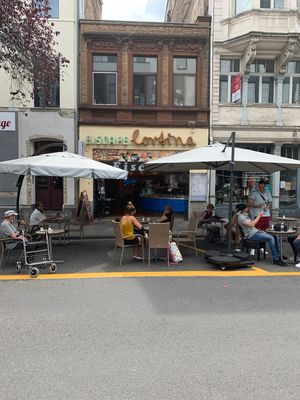 Vegan Pizza Pasta Gelato at Cortina in Cologne