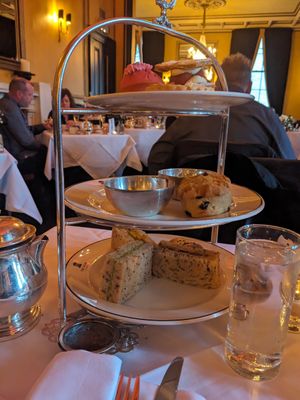  at The Georgian Tearoom The Dome in Edinburgh