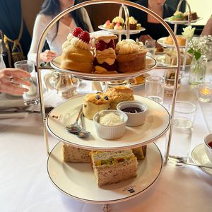   at The Georgian Tearoom The Dome in Edinburgh