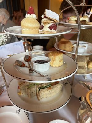   at The Georgian Tearoom The Dome in Edinburgh