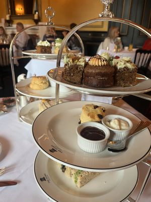   at The Georgian Tearoom The Dome in Edinburgh