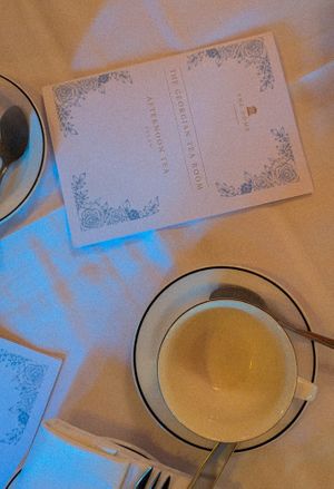  at The Georgian Tearoom The Dome in Edinburgh