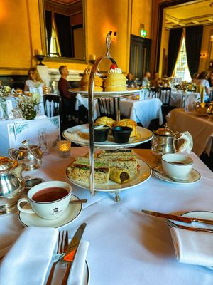   at The Georgian Tearoom The Dome in Edinburgh