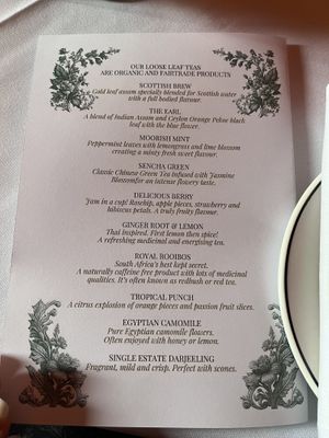   at The Georgian Tearoom The Dome in Edinburgh