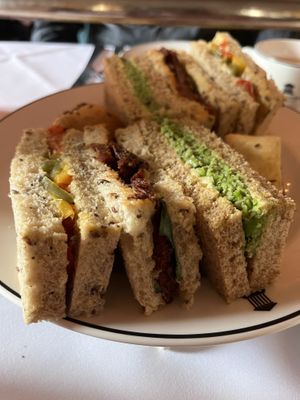 Sandwiches   at The Georgian Tearoom The Dome in Edinburgh