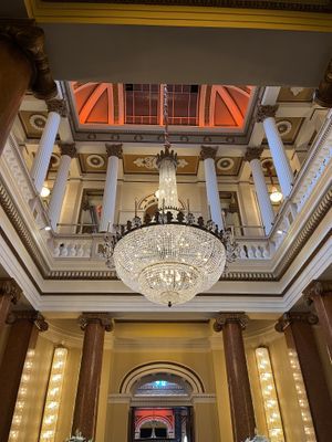   at The Georgian Tearoom The Dome in Edinburgh