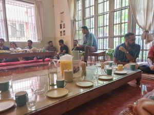 Vegan brunch at BeAnimal Hostel in Bangalore