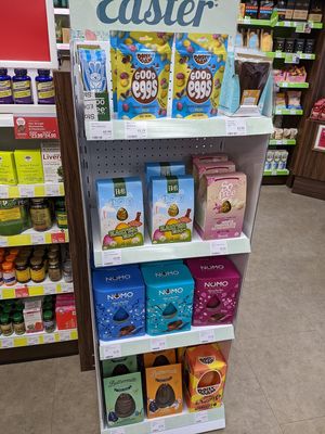 Vegan Easter range at Holland & Barrett - Deanhaugh St in Edinburgh