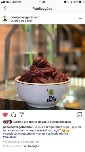 Açai  at Pé na Jaca in Sao Paulo