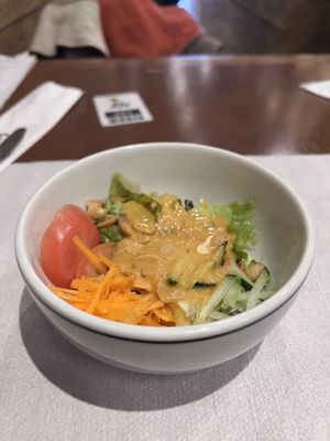 Salada de entrada  at Pé na Jaca in Sao Paulo