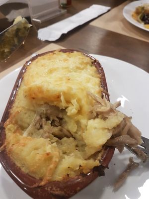 Escondidinho de shimeji 2 at Pé na Jaca in Sao Paulo