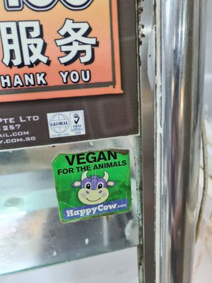 Happycow at Healthy Vegetarian 健康素食 - Amoy Food Centre in Central Singapore