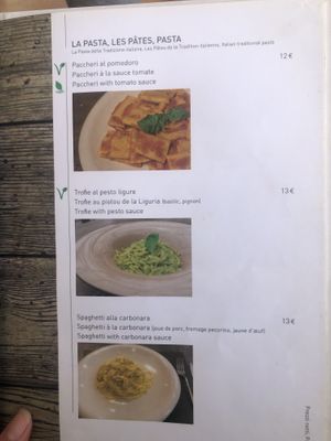 Vegan Pasta  at Terra Madre in Nice