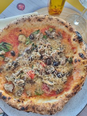 Ortolana pizza at Terra Madre in Nice
