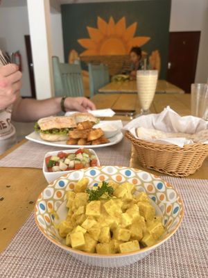 Again with banana milkshake with oat milk   at Island Sisters in Weligama