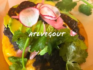 Avocado toastada at Little Rey in Atlanta