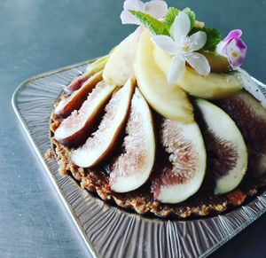 fruits cake #vegan #glutenfree #nonsugaradded #nooiladded at LIGHTS Vegan Team in Fukuoka