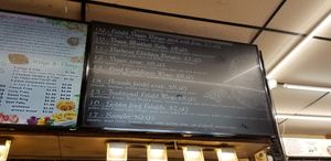 Vegan menu items at My Deli Gourmet in Bronx