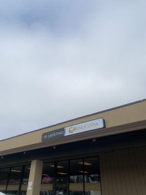 Upon Arrival - Coffee Shop Inside  at Cornucopia Natural Foods in Modesto