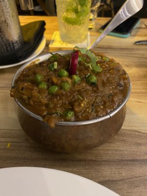 Eggplant curry - Baingan Ka Bhart  at Marinades Indian Cuisine in Cairns