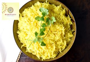 SAFFRON RICE at Marinades Indian Cuisine in Cairns