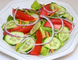 GREEN SALAD at Marinades Indian Cuisine in Cairns