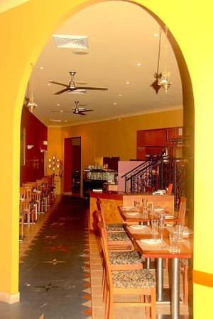 ENTRANCE at Marinades Indian Cuisine in Cairns