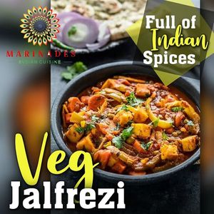 VEG JELFREZI  at Marinades Indian Cuisine in Cairns