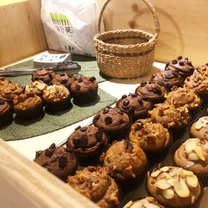 純植物甜食 // 娜式瑪芬 at Nä Yě 娜野 in Tainan