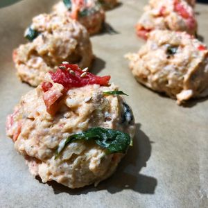 Tomato scones  at Nä Yě 娜野 in Tainan