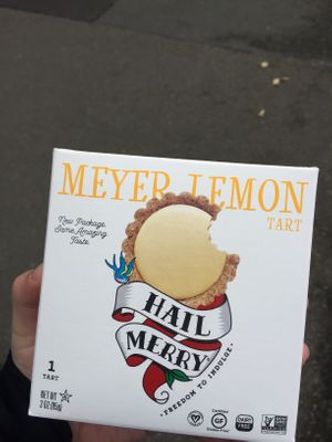 all the vegan desserts!  at Mother Nature's Natural Foods in Manzanita