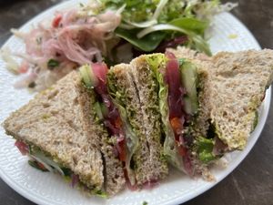 With pesto   at Bettys in Northallerton