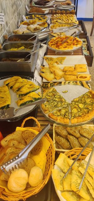 Savory part of the breakfast at Meublè Adriana in Sirmione