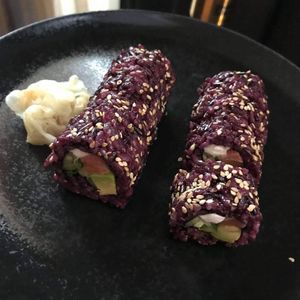 Cheesy tuna at Vegan Sushi Bar - Kinkerstraat in Amsterdam