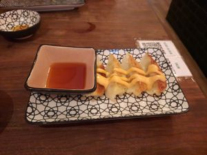 Gyoza at Vegan Sushi Bar - Kinkerstraat in Amsterdam